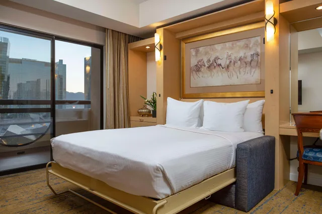 استوديو بسرير كوين، Hilton Vacation Club Polo Towers Las Vegas 1/5