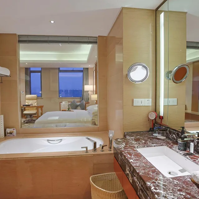 غرفة بزنس بسرير كينج وسرير كوين بإطلالة على المدينة، Yiwu Shangcheng Hotel 5/9