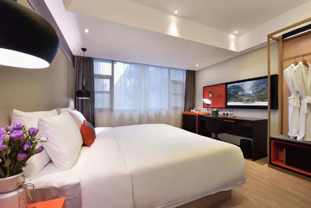غرفة سوبيريور بسرير كوين، Atour S Hotel (Chengdu Taikoo Li) 2/2
