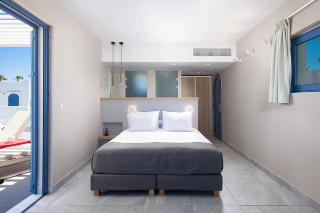 Junior Suite, Plunge Pool, Terrace، Aeolos Beach Hotel 2/4