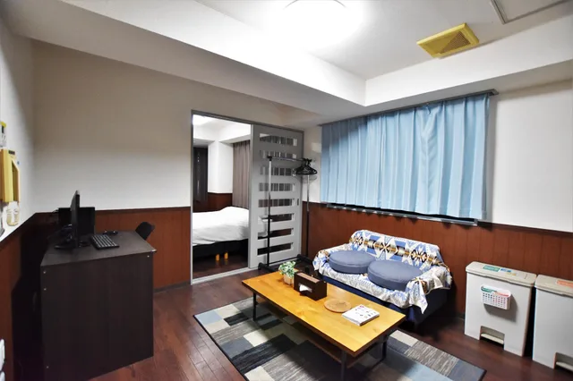 جناح مريح بسرير مزدوج وسريرين منفصلين بغرفتي نوم، Randor Residence Tokyo Classic (ex Grand Nishi Nippori First) 1/1