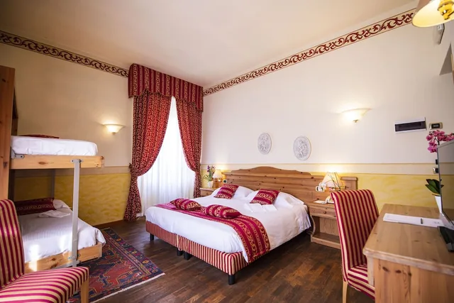 غرفة عائلية رباعية بغرفة نوم واحدة، Villa Imperina 1/3