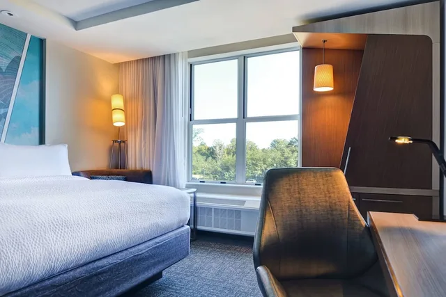 غرفة بسرير كينج لذوي الإعاقة، Courtyard By Marriott Jackson Madison 2/8