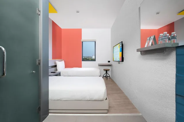 غرفة سوبيريور بسرير مزدوج أو سريرين منفصلين، Yello Hotel 2/2