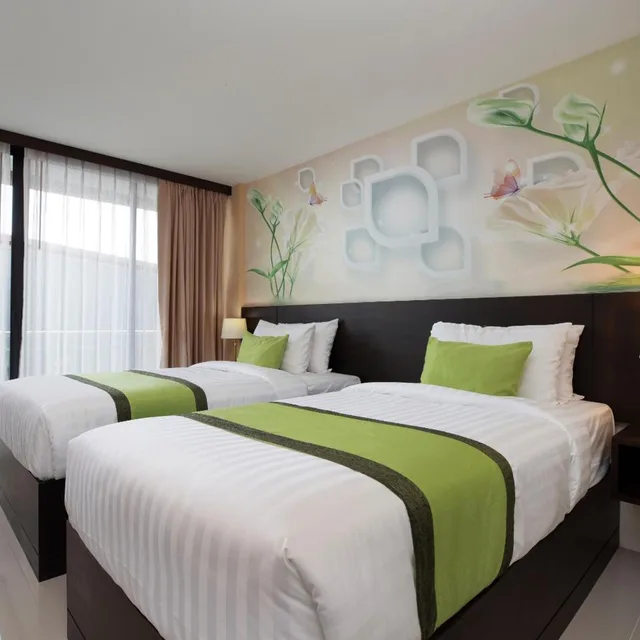 غرفة سوبيريور بسرير مزدوج أو سريرين منفصلين، iCheck inn Sky Beach Ao Nang Krabi 1/10