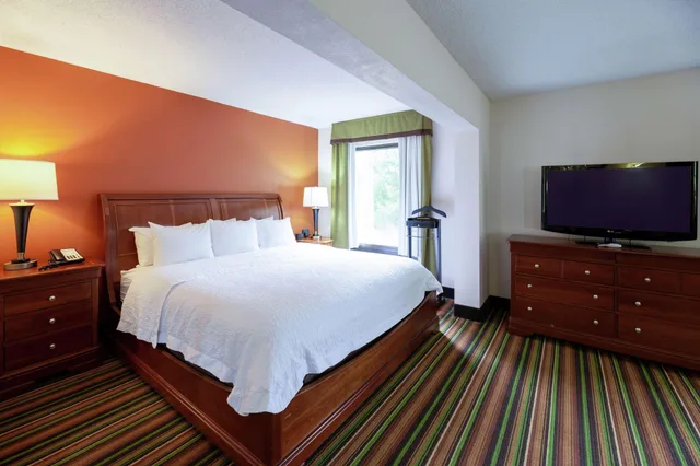 جناح استوديو بسرير كينج بغرفة نوم واحدة مع أريكة، Hampton Inn Hanes Mall Winston-Salem 2/4