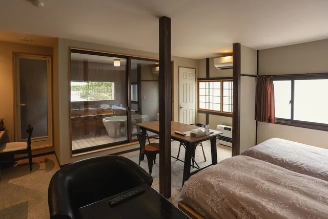 Type A, Twin Beds, Hot Spring Bath, Kusatsu Onsen Eidaya 1/6