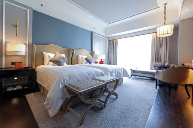 غرفة بإطلالة على البحيرة، Grand New Century Hotel Yixing 1/1