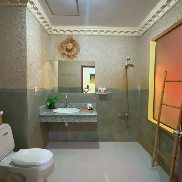 غرفة ديلوكس بسرير مزدوج بشرفة، Central Indochine D Angkor Hotel 8/10