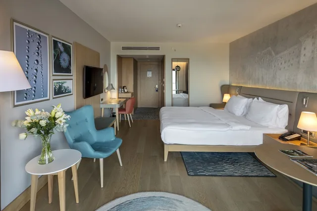 غرفة قياسية بسرير كينج بإطلالة على البحر، Radisson Blu Hotel Trabzon 2/4