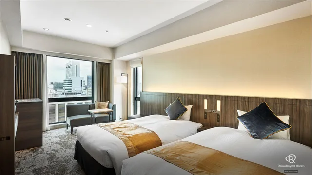 غرفة سوبيريور بسريرين منفصلين للمدخنين، DEL style Osakashinsaibashi by Daiwa Roynet Hotel 1/1