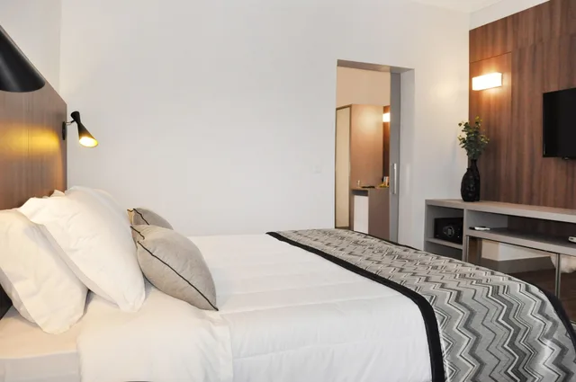 شقة سوبيريور عائلية بسرير مزدوج وسريرين منفصلين، Slaviero Hotel Blumenau 8/10