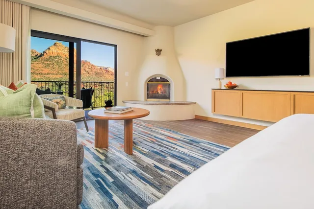 Cliff, Junior Suite, King Bed, Sofa، L Auberge de Sedona 2/3