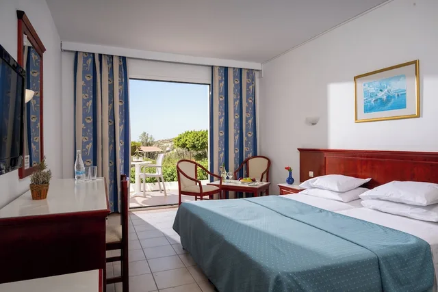 غرفة مزدوجة بإطلالة على الحديقة، Mare Village Ierapetra 3/10