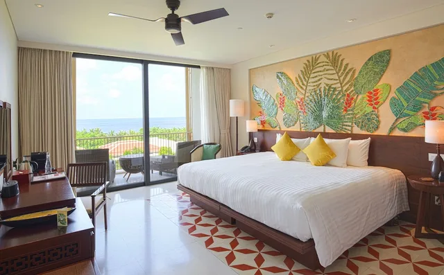 غرفة بريميوم بسريرين منفصلين بإطلالة على البحر، Salinda Resort Phu Quoc Island 3/9