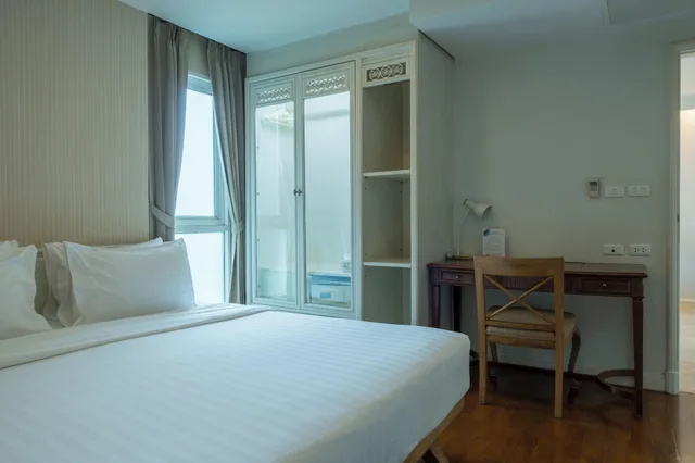 غرفة بغرفتي نوم، Sabai Sathorn Serviced Apartment 1/7