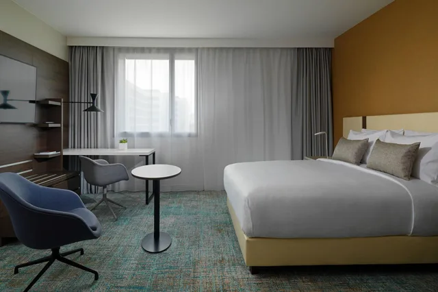 غرفة ديلوكس بسرير مزدوج، Residence Inn Toulouse Blagnac 2/4