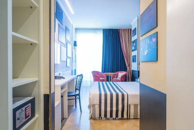غرفة سوبيريور بسرير مزدوج بإطلالة جزئية على البحر، Admiral Art Hotel 8/10