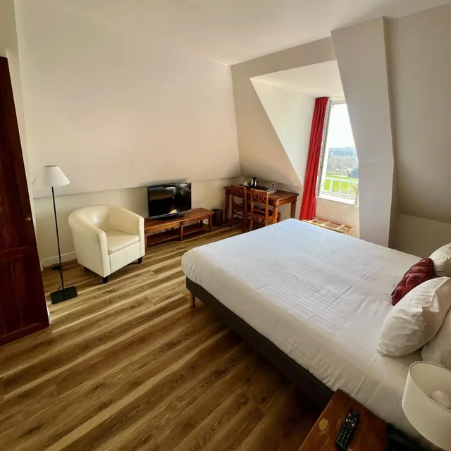 غرفة سوبيريور بسرير مزدوج، Hotel Restaurant Spa Du Tumulus 4/8
