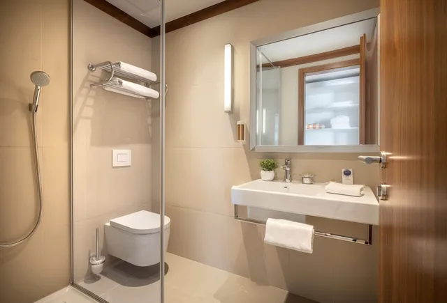 جناح بسرير كوين مع أريكة بجاكوزي، President Hotel Valamar Collection 4/7