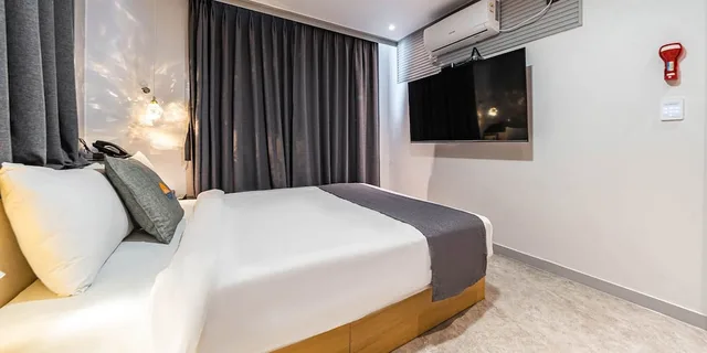 غرفة قياسية بسرير مزدوج بإطلالة على البحر، Ritz Motel & Pension 3/4