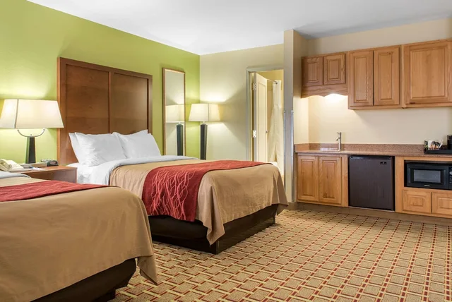 غرفة قياسية بسريرين كينج، Quality Inn Jacksonville Near I-72 3/8