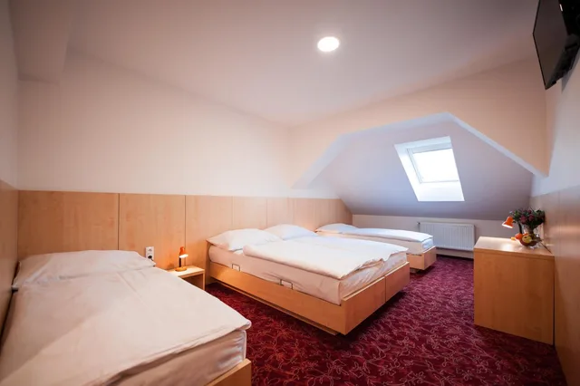 غرفة اقتصادية رباعية بسرير فردي، Hotel Pivovar 10/10