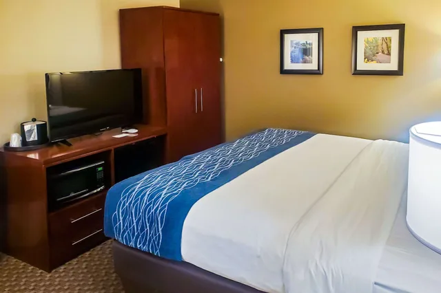 غرفة قياسية بسرير كينج، Comfort Inn and Suites Logan Near University 4/8