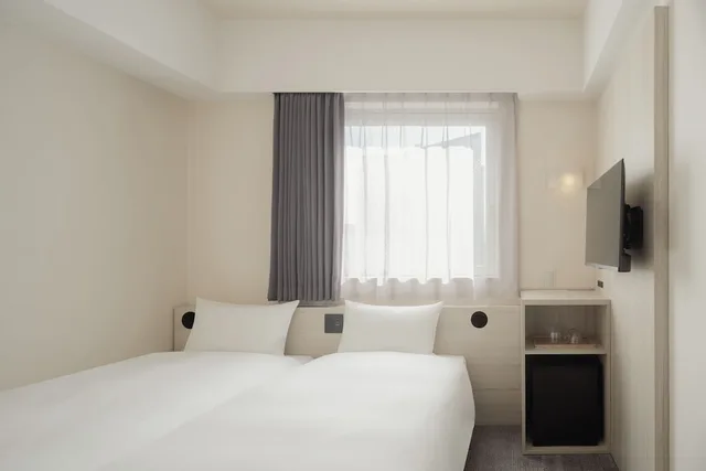 غرفة بسريرين منفصلين، Hotel Mid In Meguro-Ekimae 7/10