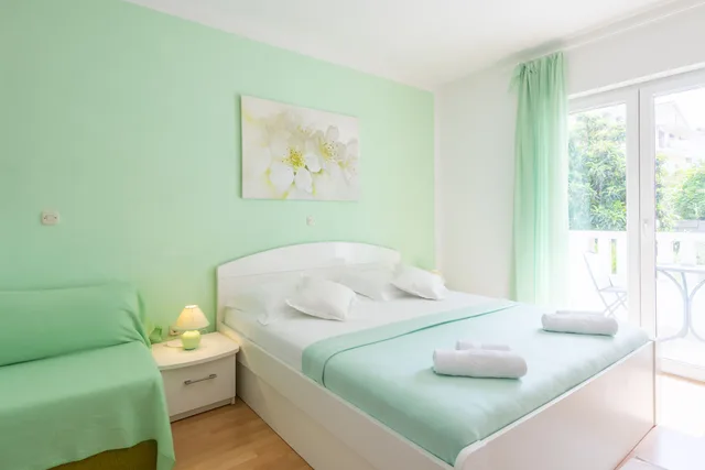 استوديو بإطلالة على الحديقة، Apartmani Nikolina 6/9