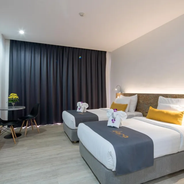 غرفة ديلوكس بسريرين منفصلين، New Dara Boutique Hotel Residence 2/9