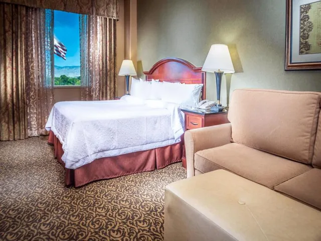 غرفة بسرير كينج بحوض استحمام لذوي الإعاقة، Hampton Inn & Suites Boise/Spectrum 1/2