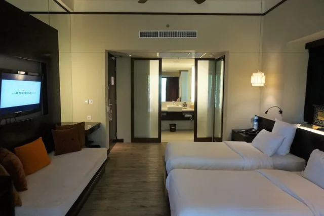 شقة ديلوكس بسريرين مزدوجين بغرفتي نوم، Novotel Lombok Resort and Villas 1/10