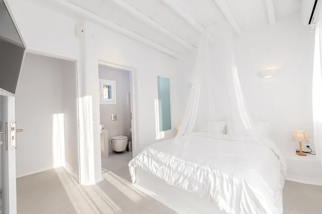 فيلا سوبيريور بسريرين منفصلين وسريرين كوين بـ3 غرف نوم مع أريكة بمسبح خاص، 9 Muses Villas Mykonos 3/6