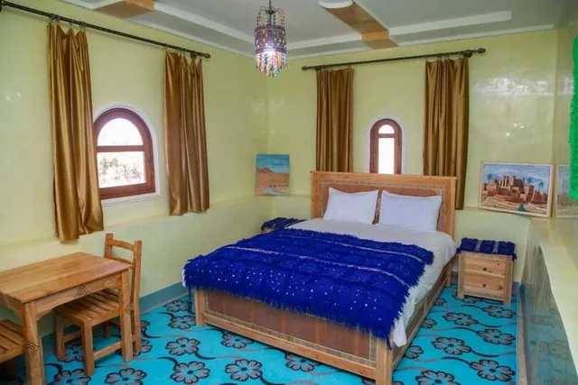 غرفة بسرير مزدوج بشرفة، Bassatine Skoura 1/2