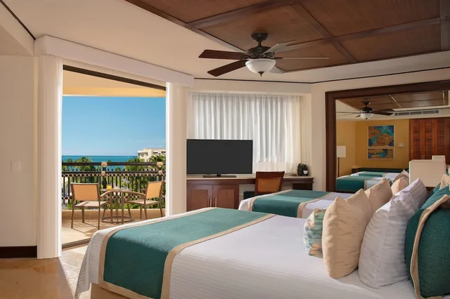 Preferred Club, 2 Double Beds, Ocean View، Dreams Riviera Cancun 3/4