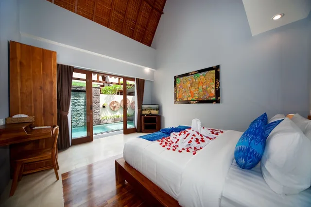 فيلا بسريرين منفصلين وسريرين كينج بـ3 غرف نوم بمسبح خاص، Kusuma Living and Villa Seminyak 1/10