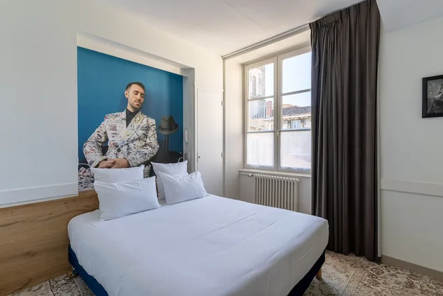 غرفة سوبيريور بسرير مزدوج لذوي الإعاقة، Urban Style Francois 1er 3/4