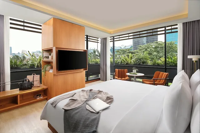 استوديو بسريرين مزدوجين، Artotel Casa Kuningan 1/9