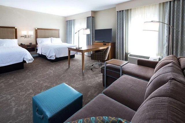 جناح استوديو بسريرين كوين بشرفة، Hampton Inn Suites Page Lake Powell 1/1