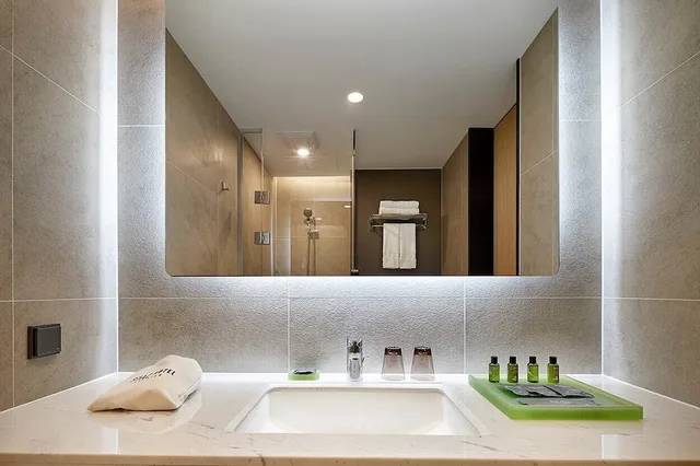 غرفة ديلوكس بسريرين منفصلين، Staz Hotel Premier Dongtan 7/7