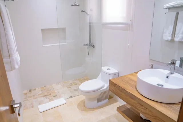 3 Bedrooms, Family, House, 1 King and 2 Double Beds, Queen Bed, Courtyard View, Patio، Xeliter Green One Playa Dorada 7/8