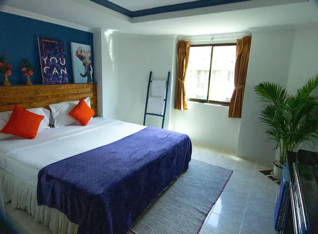 غرفة قياسية بسرير كوين، Baan Paradise Hotel 1/9