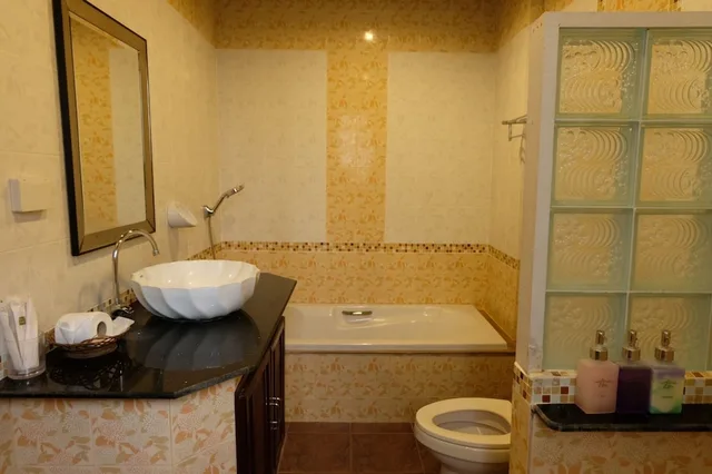 بنغل ديلوكس بسرير مزدوج بإطلالة على المتنزه، Pen S Bungalow 10/10
