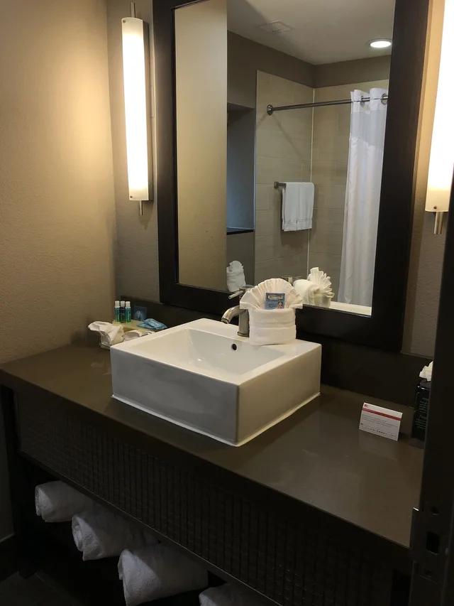 غرفة قياسية بسرير كينج مع أريكة، Holiday Inn Express Amp Suites North Dallas At Preston 7/10