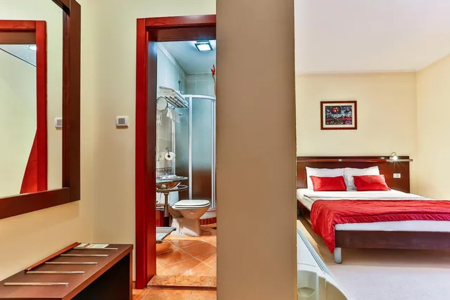 غرفة بسرير مزدوج بشرفة، Hotel Max Prestige 4/7