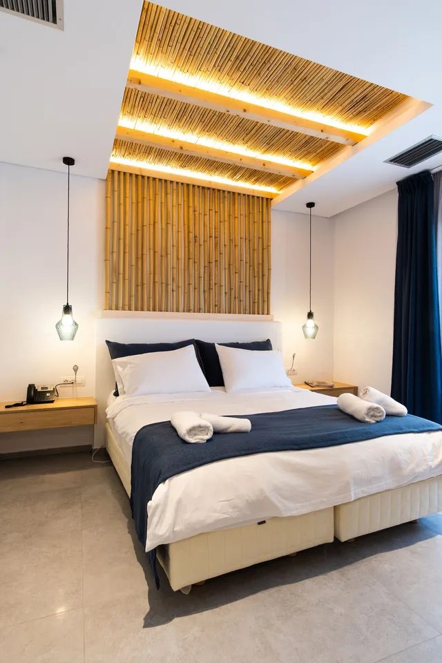 جناح عائلي سوبيريور بسرير كوين بإطلالة على المسبح مع أريكة، Aktaion Beach Boutique Hotel and Spa 2/6