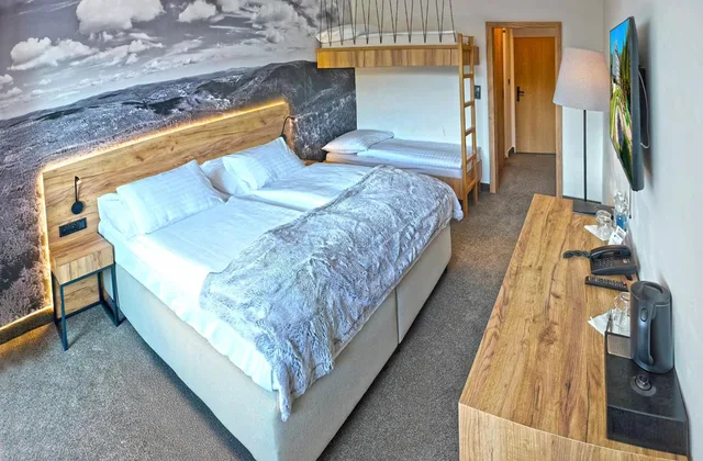 Superior, Family, Bunk Bed, Balcony, Pool Access، Wellness Hotel Svornost 4/7