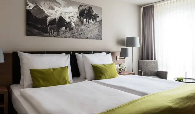 غرفة قياسية بسرير كوين، Ameron Luzern Hotel Flora 2/10