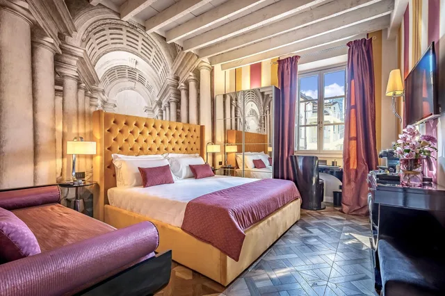 غرفة ديلوكس ثلاثية بسرير كينج، Arte' Boutique Hotel 1/2